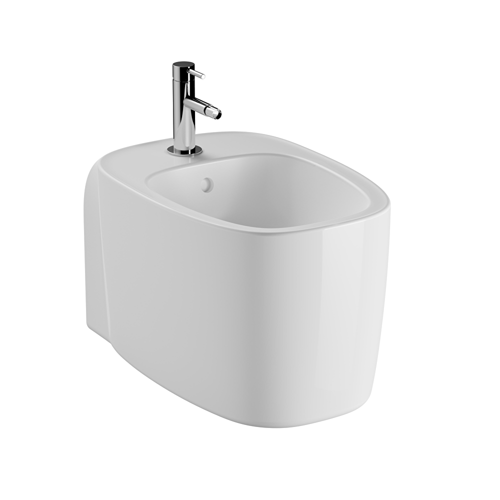 Plural Wall-hung bidet, 55 cm