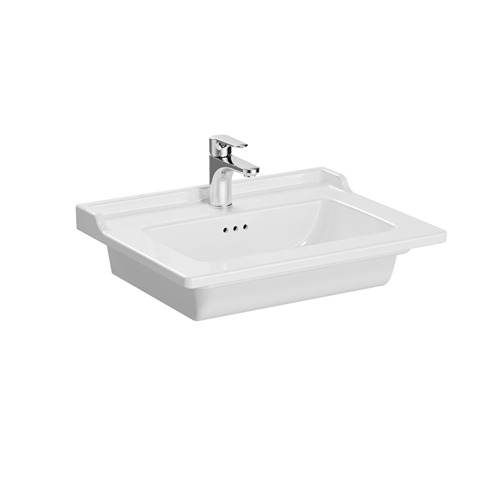 Integra Two bowl area, two tap holes, with overflow hole