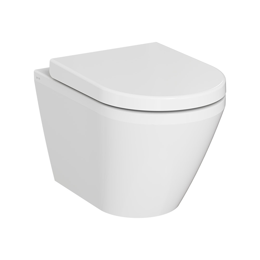 Integra Round & Square Rim-ex wall-hung WC pan, 54 cm