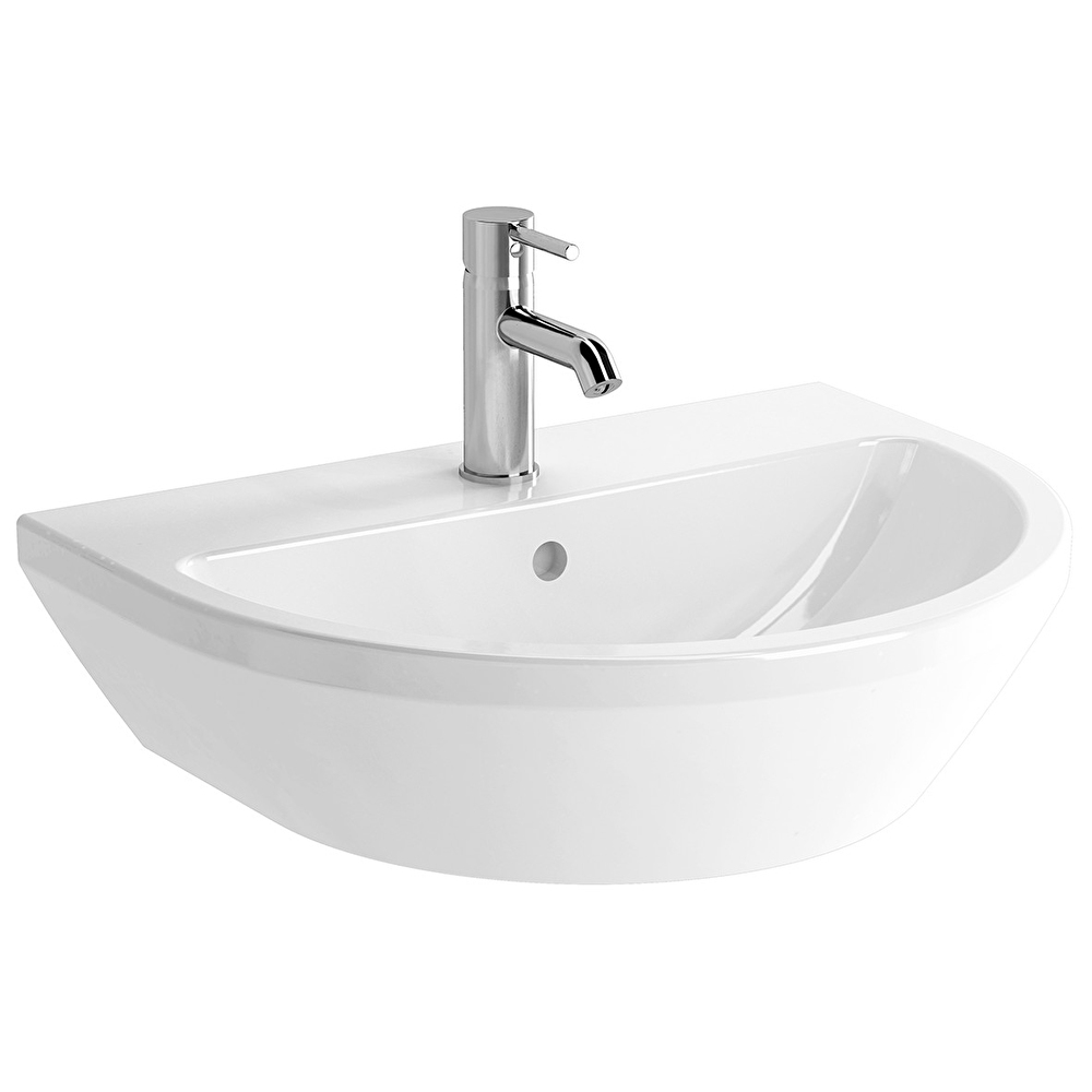 Integra Washbasin, 60×47 cm