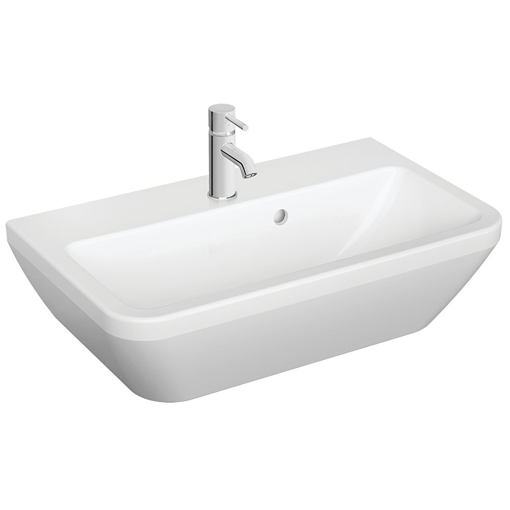 Integra Compact washbasin, 60×36 cm