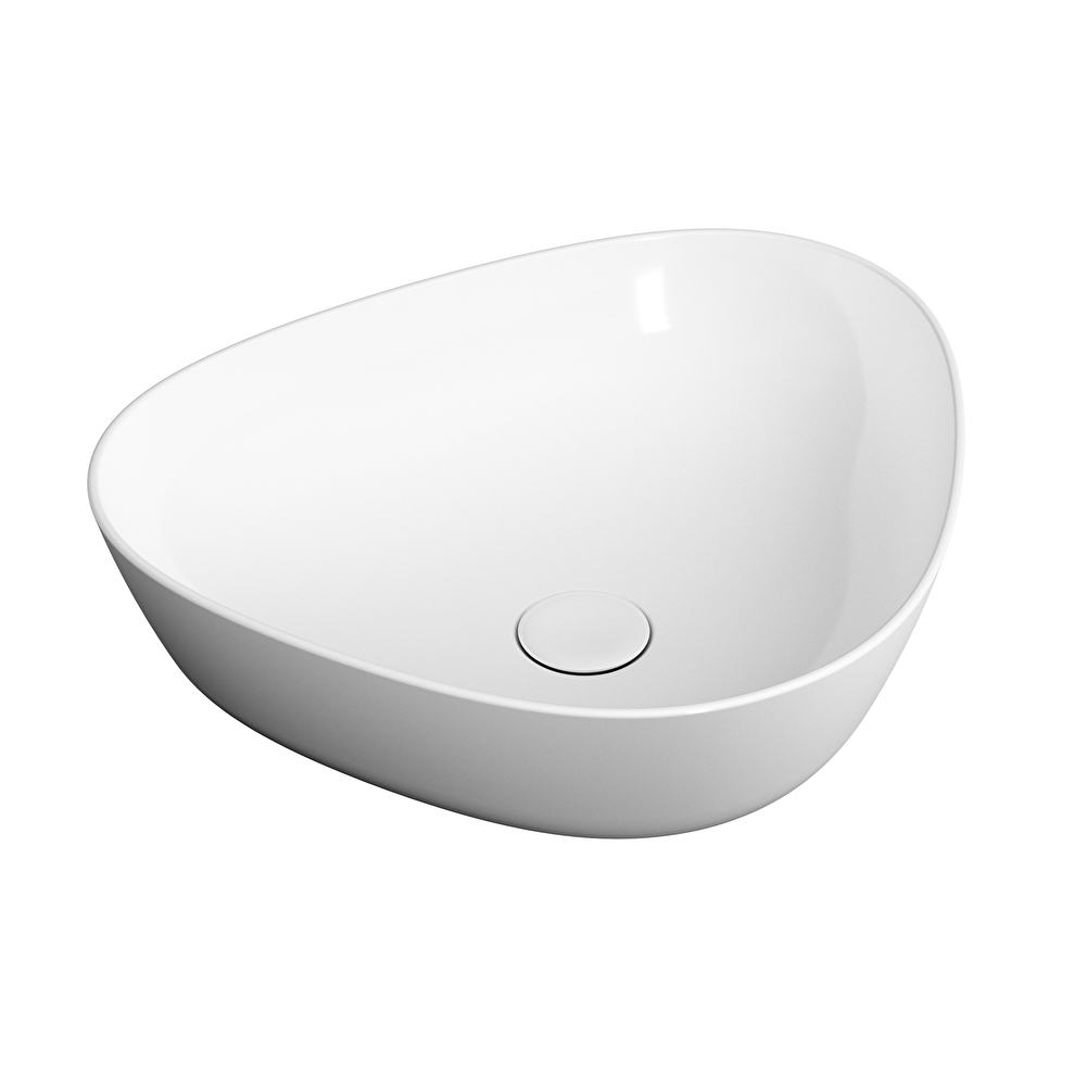 Plural Triangular low bowl, 47×40 cm